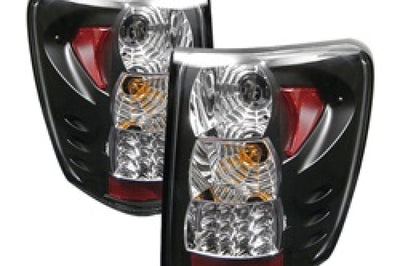 SPYDER Spyder Jeep Grand Cherokee 99-04 LED Tail Lights Version 2 Black ALT-YD-JGC99-LED-BK-G2