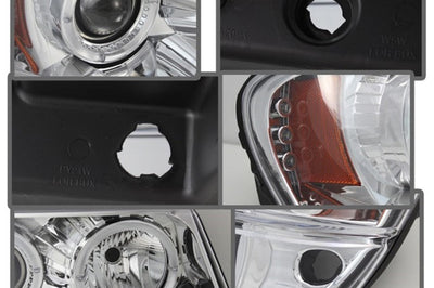 SPYDER Spyder Jeep Grand Cherokee 99-04 Projector Headlights LED Halo Chrm - PRO-YD-JGC99-HL-C - Lights