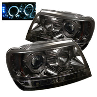 SPYDER Spyder Jeep Grand Cherokee 99-04 Projector Headlights LED Halo Smke - PRO-YD-JGC99-HL-SMC - Lights