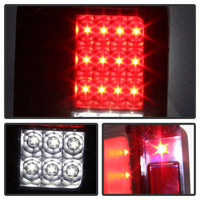 SPYDER Spyder Jeep Wrangler 07-15 LED Tail Lights Black Smoke ALT-YD-JWA07-LED-BSM