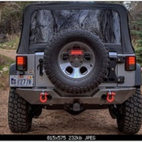 SPYDER Spyder Jeep Wrangler 07-15 LED Tail Lights Smoke ALT-YD-JWA07-LED-SM
