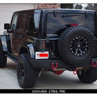 SPYDER Spyder Jeep Wrangler 07-15 LED Tail Lights Smoke ALT-YD-JWA07-LED-SM