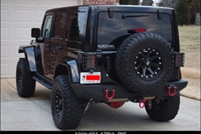 SPYDER Spyder Jeep Wrangler 07-15 LED Tail Lights Smoke ALT-YD-JWA07-LED-SM