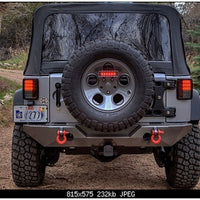 SPYDER Spyder Jeep Wrangler 07-15 LED Tail Lights Smoke ALT-YD-JWA07-LED-SM