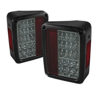 SPYDER Spyder Jeep Wrangler 07-15 LED Tail Lights Smoke ALT-YD-JWA07-LED-SM