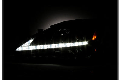 SPYDER Spyder Lexus IS 250/350 2006-2010 Projector Headlights DRL Black Smoke PRO-YD-LIS06-DRL-BSM - Lights
