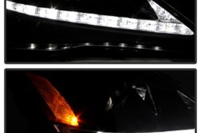 SPYDER Spyder Lexus IS 250/350 2006-2010 Projector Headlights DRL Black PRO-YD-LIS06-DRL-BK - Lights