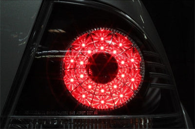 SPYDER Spyder Lexus IS 300 01-05 LED Tail Lights Black ALT-YD-LIS300-LED-BK