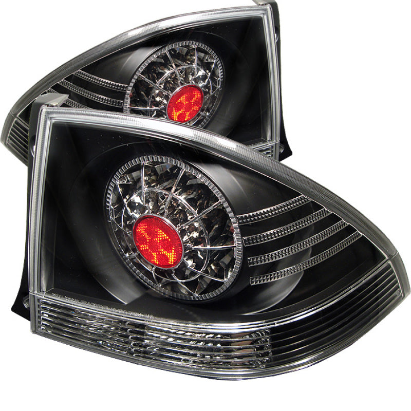 SPYDER Spyder Lexus IS 300 01-05 LED Tail Lights Black ALT-YD-LIS300-LED-BK