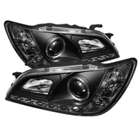 SPYDER Spyder Lexus IS300 01-05 Projector Headlights Xenon/HID - LED Halo DRL Blk PRO-YD-LIS01-HID-DRL-BK - Lights