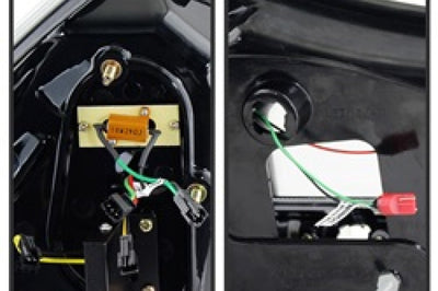 SPYDER Spyder Lexus RX330/RX350 04-09 LED Tail Lights Black ALT-YD-LRX04-LED-BK