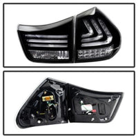 SPYDER Spyder Lexus RX330/RX350 04-09 LED Tail Lights Black ALT-YD-LRX04-LED-BK