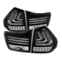 SPYDER Spyder Lexus RX330/RX350 04-09 LED Tail Lights Black ALT-YD-LRX04-LED-BK