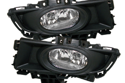 SPYDER Spyder Mazda 3 07-08 4Dr OEM Fog Lights (Wont Fit Sports/Gt Or Htchback)w/swch Clear FL-CL-MAZ307-C