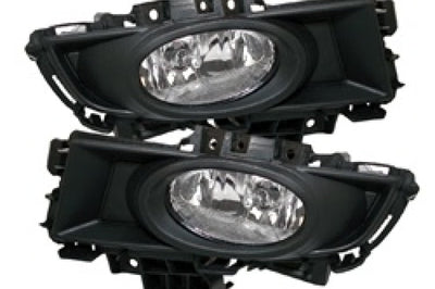 SPYDER Spyder Mazda 3 07-08 4Dr OEM Fog Lights (Wont Fit Sports/Gt Or Htchback)w/swch Clear FL-CL-MAZ307-C