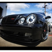 SPYDER Spyder Mercedes Benz CLK 98-02 Projector Headlights Halogen Model- LED Halo Chrm PRO-YD-MBCLK98-HL-C - Lights