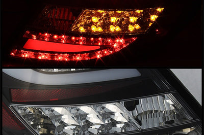 SPYDER Spyder Mercedes Benz W204 C-Class 11-14 LED Tail Lights - Blk ALT-YD-MBZC11-LED-BK