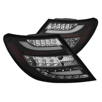 SPYDER Spyder Mercedes Benz W204 C-Class 11-14 LED Tail Lights - Blk ALT-YD-MBZC11-LED-BK