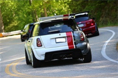 SPYDER Spyder Mini Cooper 02-06/Cooper Convertibles 05-08 Euro Style Tail Lights Black ALT-YD-MC02-BK