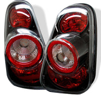 SPYDER Spyder Mini Cooper 02-06/Cooper Convertibles 05-08 Euro Style Tail Lights Black ALT-YD-MC02-BK