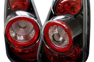 SPYDER Spyder Mini Cooper 02-06/Cooper Convertibles 05-08 Euro Style Tail Lights Black ALT-YD-MC02-BK