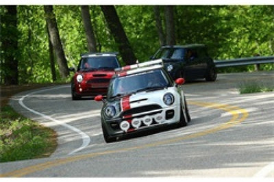 SPYDER Spyder Mini Cooper 02-06 Projector Headlights DRL Black High H1 Low PRO-YD-MC02-DRL-BK - Lights
