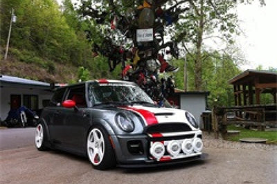 SPYDER Spyder Mini Cooper 02-06 Projector Headlights DRL Black High H1 Low PRO-YD-MC02-DRL-BK - Lights