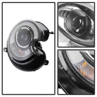 SPYDER Spyder Mini Cooper 2010-2012 Projector Headlights Xenon/HID Model- DRL Blk PRO-YD-MC07-HID-DRL-BK - Lights