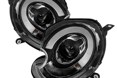 SPYDER Spyder Mini Cooper 2010-2012 Projector Headlights Xenon/HID Model- DRL Blk PRO-YD-MC07-HID-DRL-BK - Lights