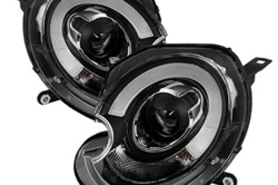 SPYDER Spyder Mini Cooper 2010-2012 Projector Headlights Xenon/HID Model- DRL Blk PRO-YD-MC07-HID-DRL-BK - Lights