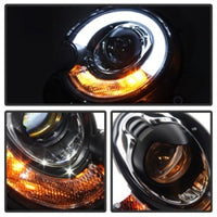 SPYDER Spyder Mini Cooper 2010-2012 Projector Headlights Xenon/HID Model- DRL Blk PRO-YD-MC07-HID-DRL-BK - Lights