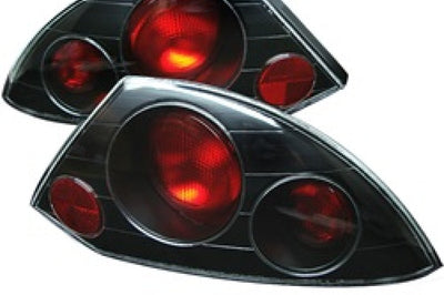 SPYDER Spyder Mitsubishi Eclipse 00-02 Euro Style Tail Lights Black ALT-YD-ME00-BK