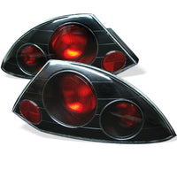 SPYDER Spyder Mitsubishi Eclipse 00-02 Euro Style Tail Lights Black ALT-YD-ME00-BK
