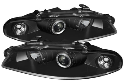 SPYDER Spyder Mitsubishi Eclipse 97-99 Projector Headlights LED Halo Black High H1 Low PRO-YD-ME97-HL-BK - Lights