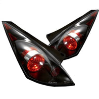SPYDER Spyder Nissan 350Z 03-05 Euro Style Tail Lights Black ALT-YD-N350Z02-BK