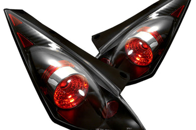 SPYDER Spyder Nissan 350Z 03-05 Euro Style Tail Lights Black ALT-YD-N350Z02-BK