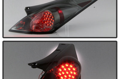 SPYDER Spyder Nissan 350Z 03-05 LED Tail Lights Smoke ALT-YD-N350Z02-LED-SM