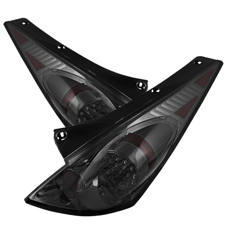 SPYDER Spyder Nissan 350Z 03-05 LED Tail Lights Smoke ALT-YD-N350Z02-LED-SM