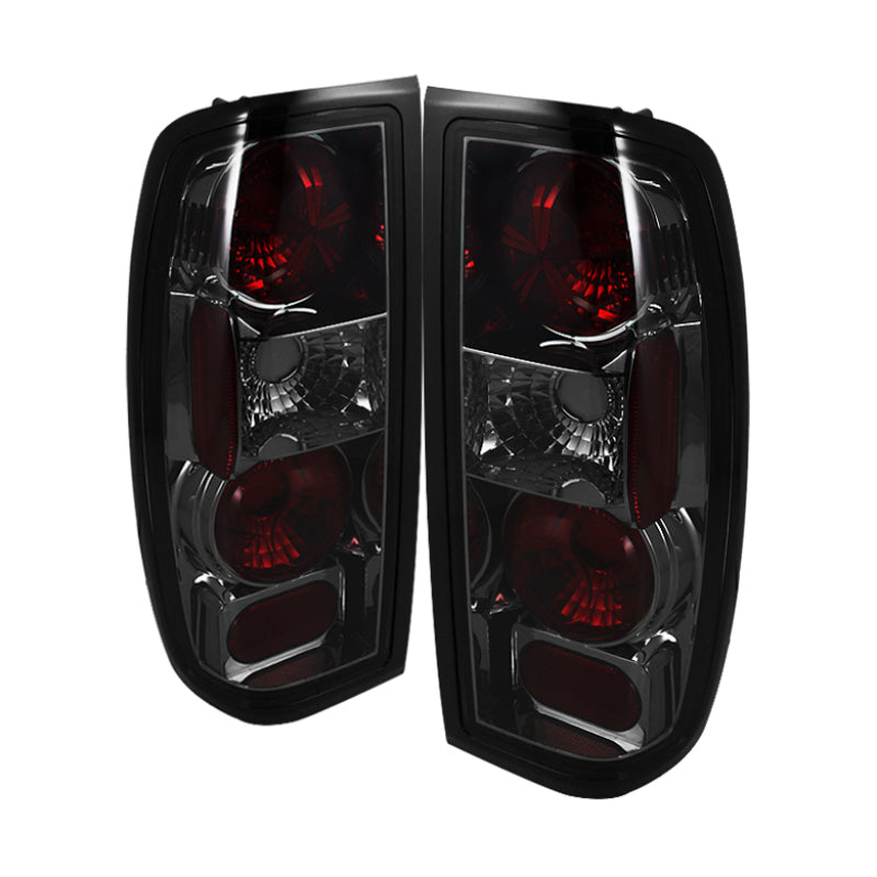 SPYDER Spyder Nissan Frontier 98-00 Euro Style Tail Lights Smoke ALT-YD-NF98-SM