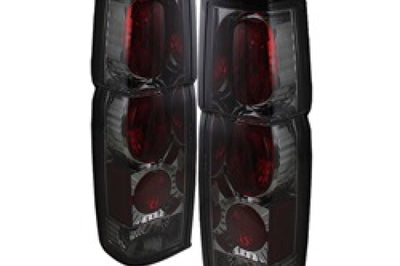 SPYDER Spyder Nissan Hardbody 86-97 Euro Style Tail Lights Smoke ALT-YD-NH86-SM