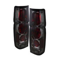 SPYDER Spyder Nissan Hardbody 86-97 Euro Style Tail Lights Smoke ALT-YD-NH86-SM