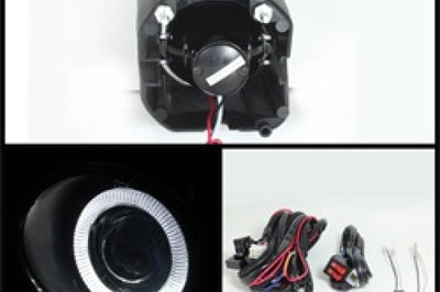 SPYDER Spyder Nissan Maxima 00-01/Frontier 01-04 Projector Fog Lights w/swch Smke FL-P-NM00-HL-SM