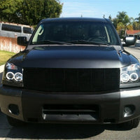 SPYDER Spyder Nissan Titan 04-14/Armada 04-07 Projector Headlights CCFL Halo LED Blk PRO-YD-NTI04-CCFL-BK - Lights