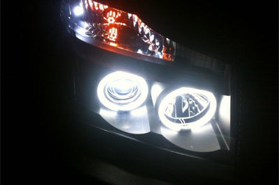 SPYDER Spyder Nissan Titan 04-14/Armada 04-07 Projector Headlights CCFL Halo LED Blk PRO-YD-NTI04-CCFL-BK - Lights