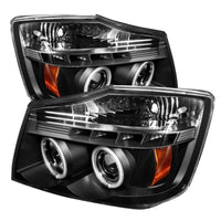 SPYDER Spyder Nissan Titan 04-14/Armada 04-07 Projector Headlights CCFL Halo LED Blk PRO-YD-NTI04-CCFL-BK - Lights