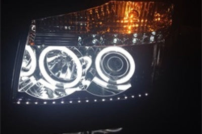 SPYDER Spyder Nissan Titan 04-14/Armada 04-07 Projector Headlights CCFL Halo LED Blk PRO-YD-NTI04-CCFL-BK - Lights