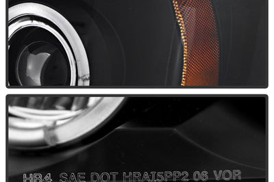SPYDER Spyder Nissan Titan 04-14/Armada 04-07 Projector Headlights LED Halo Blk PRO-YD-NTI04-HL-BK - Lights