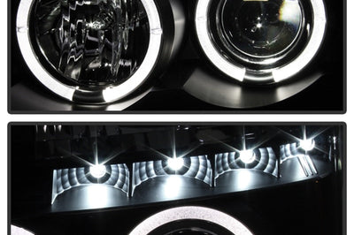 SPYDER Spyder Nissan Titan 04-14/Armada 04-07 Projector Headlights LED Halo Blk PRO-YD-NTI04-HL-BK - Lights