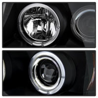 SPYDER Spyder Nissan Titan 04-14/Armada 04-07 Projector Headlights LED Halo Blk PRO-YD-NTI04-HL-BK - Lights