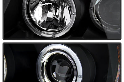 SPYDER Spyder Nissan Titan 04-14/Armada 04-07 Projector Headlights LED Halo Blk PRO-YD-NTI04-HL-BK - Lights